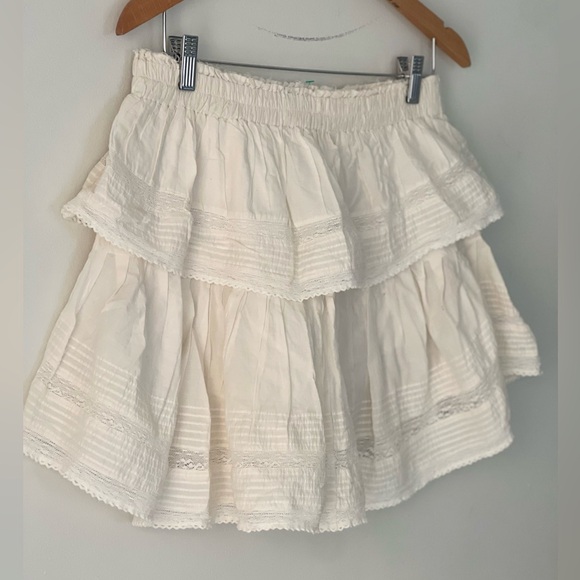 LoveShackFancy Ruffle Mini Heritage Skirt - Picture 8 of 15